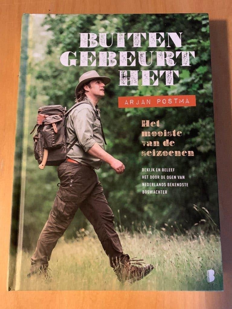 Buiten Gebeurt Het van Arjan Postma, Boeken, Natuur, Ophalen, Zo goed als nieuw, Natuur algemeen, Arjan Postma