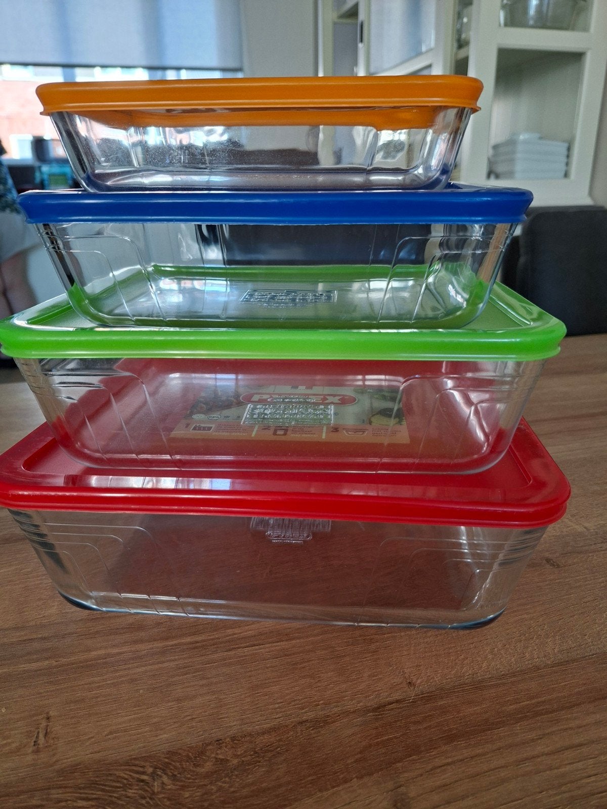 4 pyrex Cook & Freez schalen, Ophalen