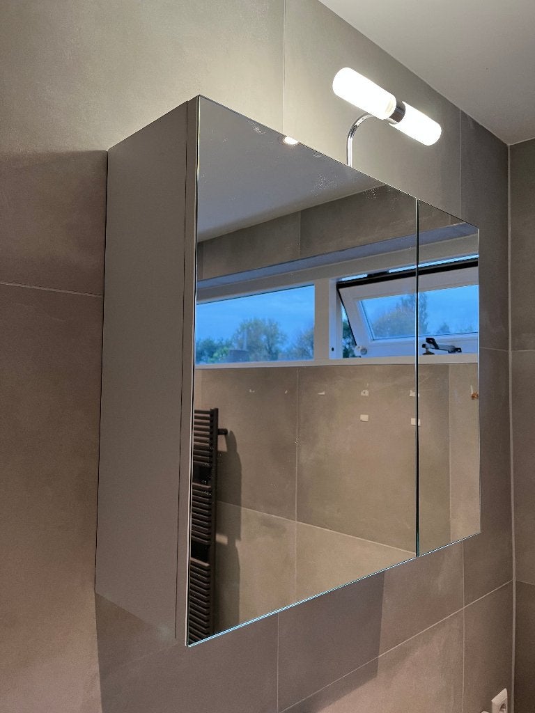 spiegelkastje badkamer, Ophalen, Spiegelkast, 50 tot 100 cm, Zo goed als nieuw