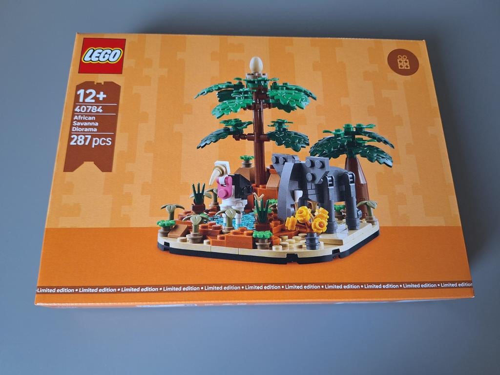 Nieuw: Lego set 40784 African Savanna diorama, Ophalen of Verzenden, Nieuw, Complete set, Lego