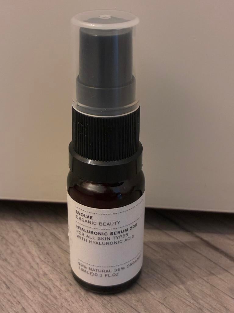 Evolve organic beauty hyaluronic serum 200 10 ml, Ophalen of Verzenden, Nieuw, Gehele gezicht, Verzorging