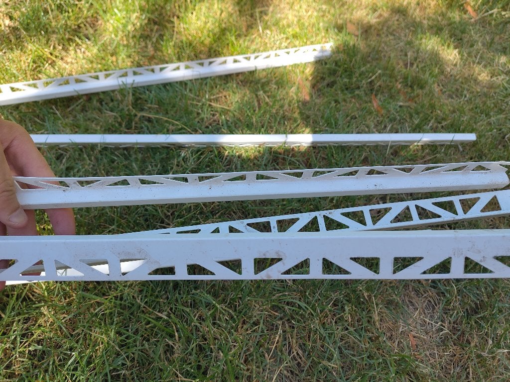 Tegelprofiel, Doe-het-zelf en Verbouw, Tegels, Ophalen, Gebruikt, Minder dan 20 cm, 10 m² of meer
