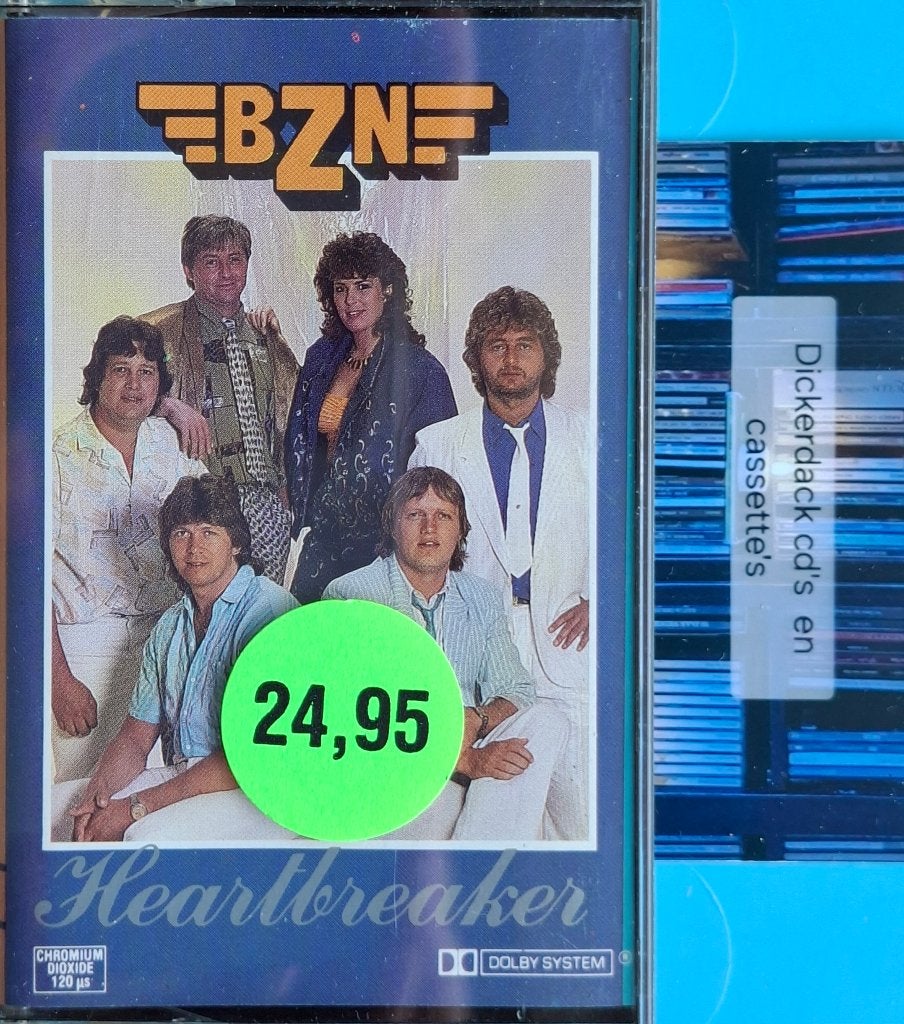BZN; Heartbreaker (1986, NL), Cd's en Dvd's, Cassettebandjes, 1 bandje, Ophalen of Verzenden, Zo goed als nieuw, Origineel