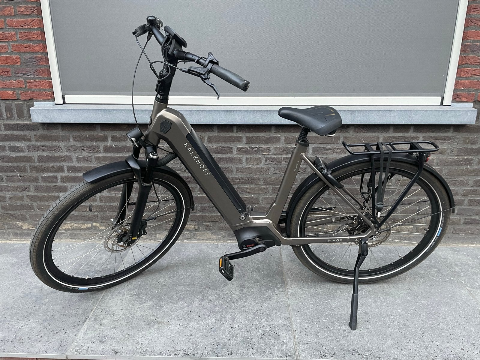 Kalkhoff Image 3.B Move E-bike met Bosch Performance Line, Fietsen en Brommers, Elektrische fietsen, Gebruikt, 51 tot 55 cm, 50 km per accu of meer