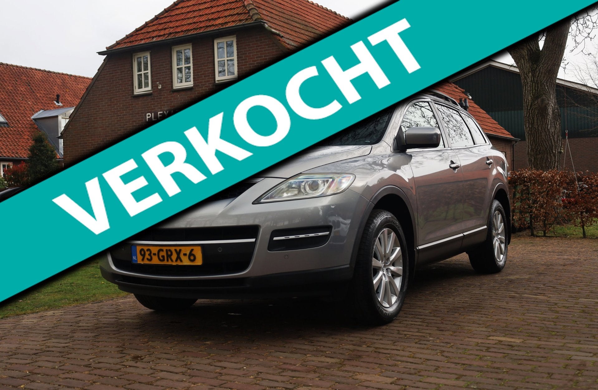 Mazda CX-9 3.7 V6 Aut. | 7 Persoons | Stoelverwarming | Airc, Auto's, Stof, Gebruikt, Zwart, 7 stoelen