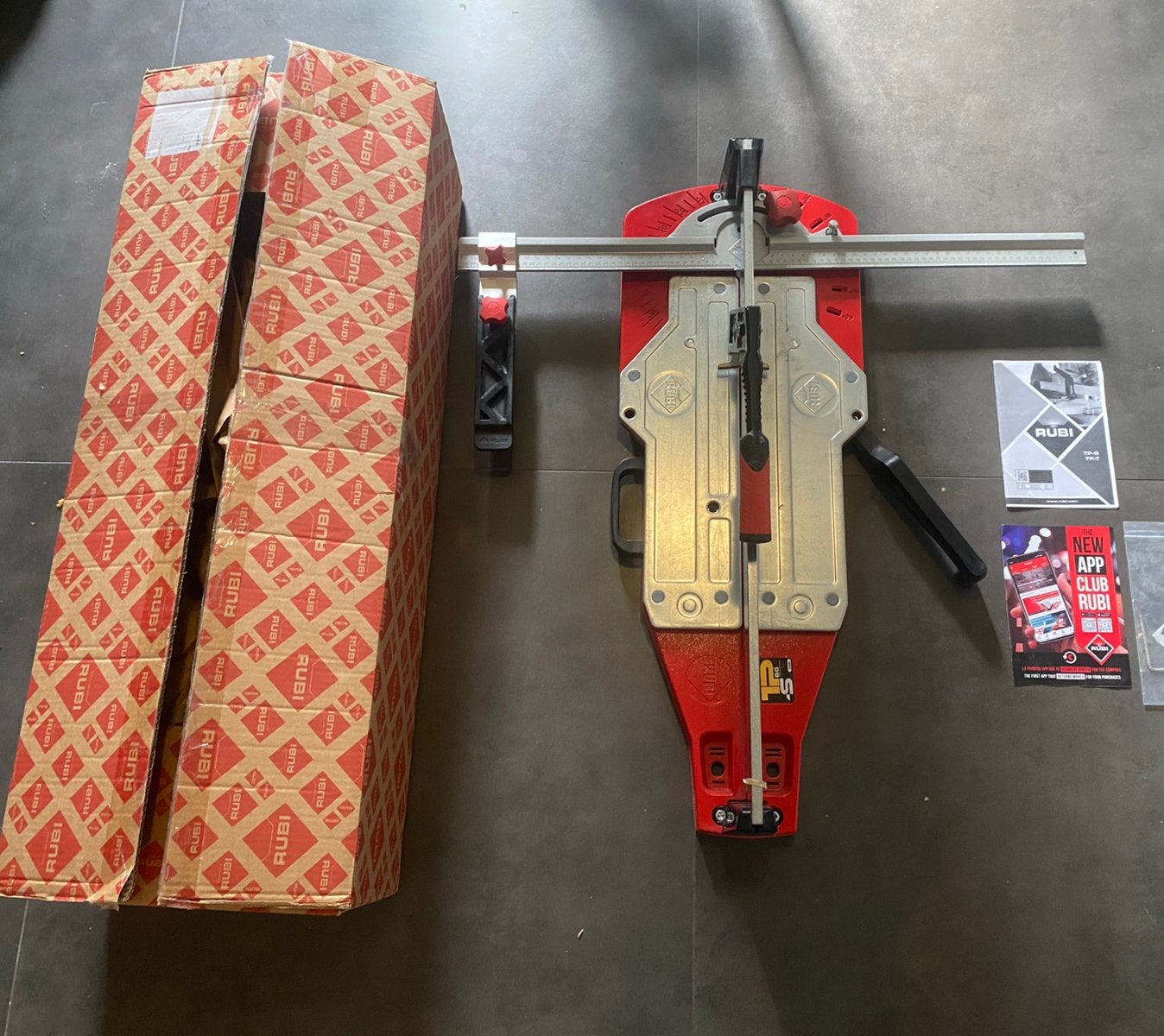 Rubi TP-66-S Tegelsnijder | ZGAN, Doe-het-zelf en Verbouw, Gereedschap | Handgereedschap, Ophalen of Verzenden, Zo goed als nieuw