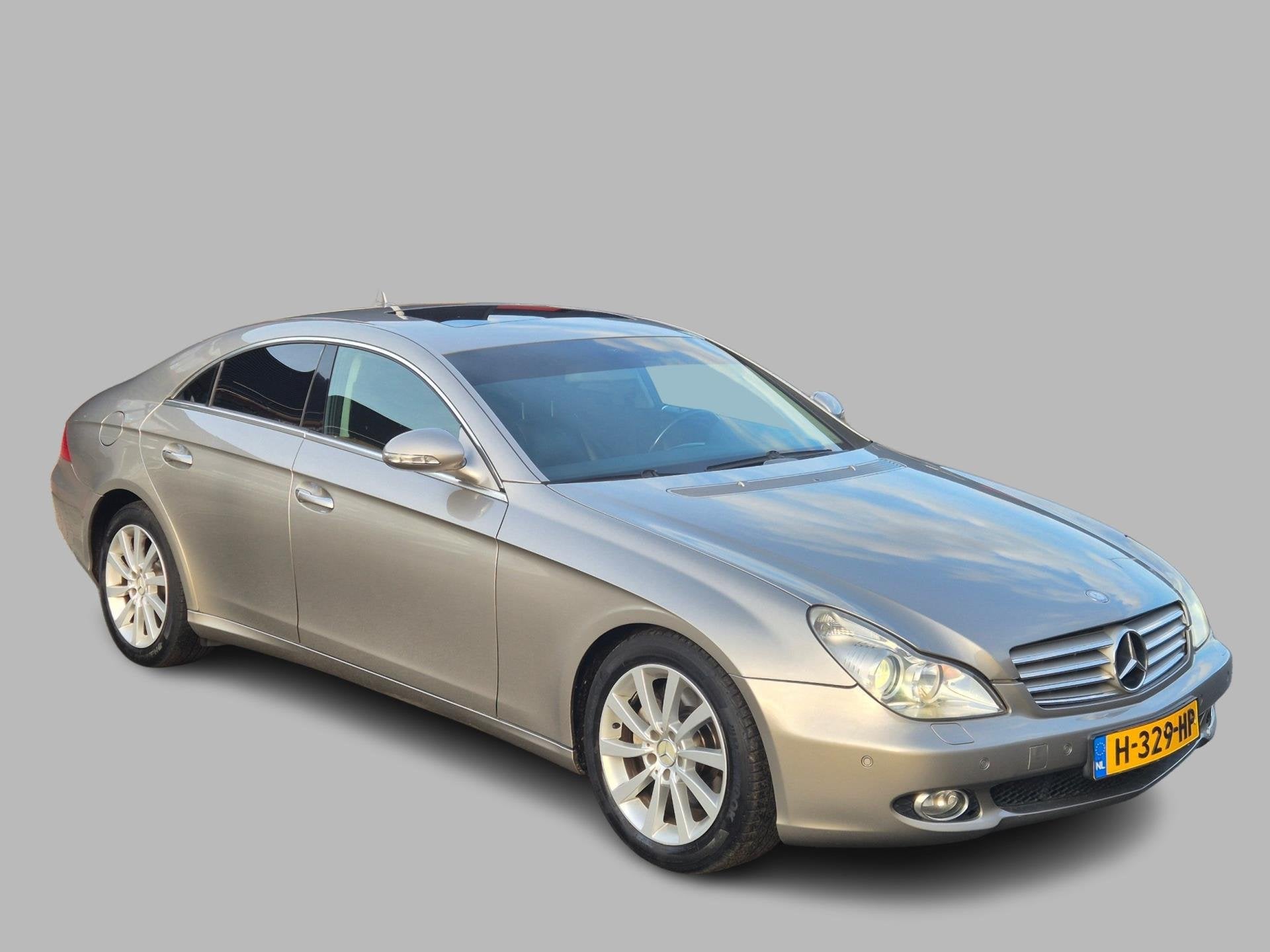 Mercedes-Benz CLS-klasse 350 CGI Schuifdak, Xenon, Zeer mooi, Auto's, Achterwielaandrijving, Gebruikt, Zwart, Bedrijf