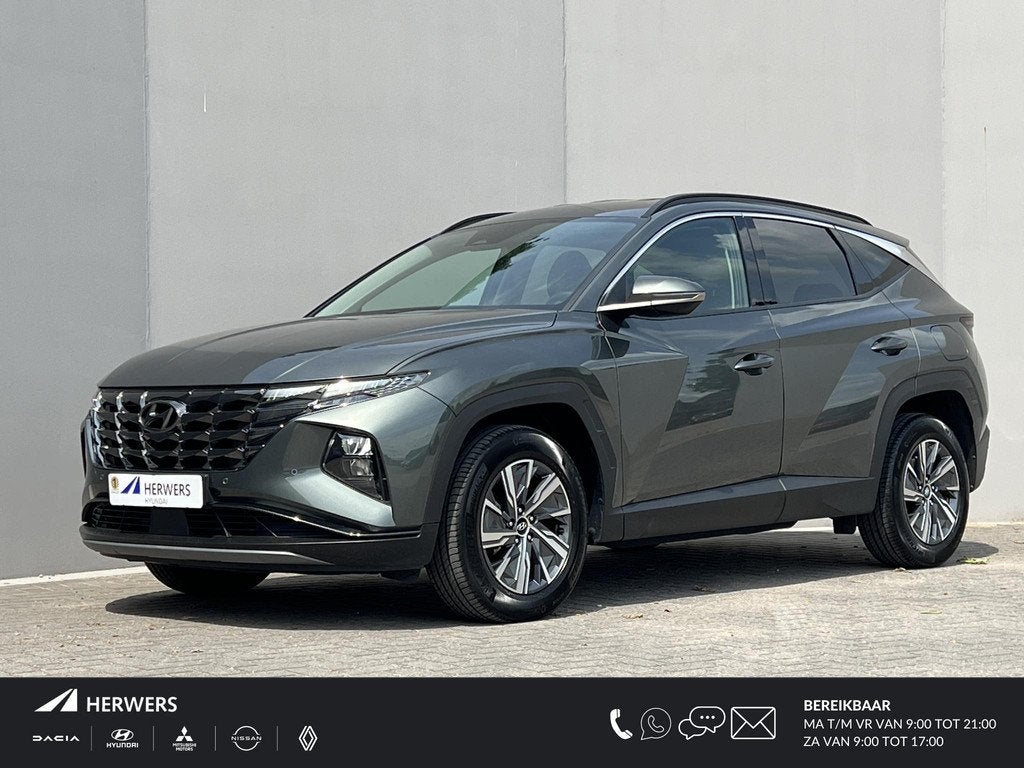 Hyundai Tucson 1.6 T-GDI HEV Comfort 4WD / Fabrieksgarantie, Auto's, Hyundai, Stof, Gebruikt, Euro 6, 4 cilinders