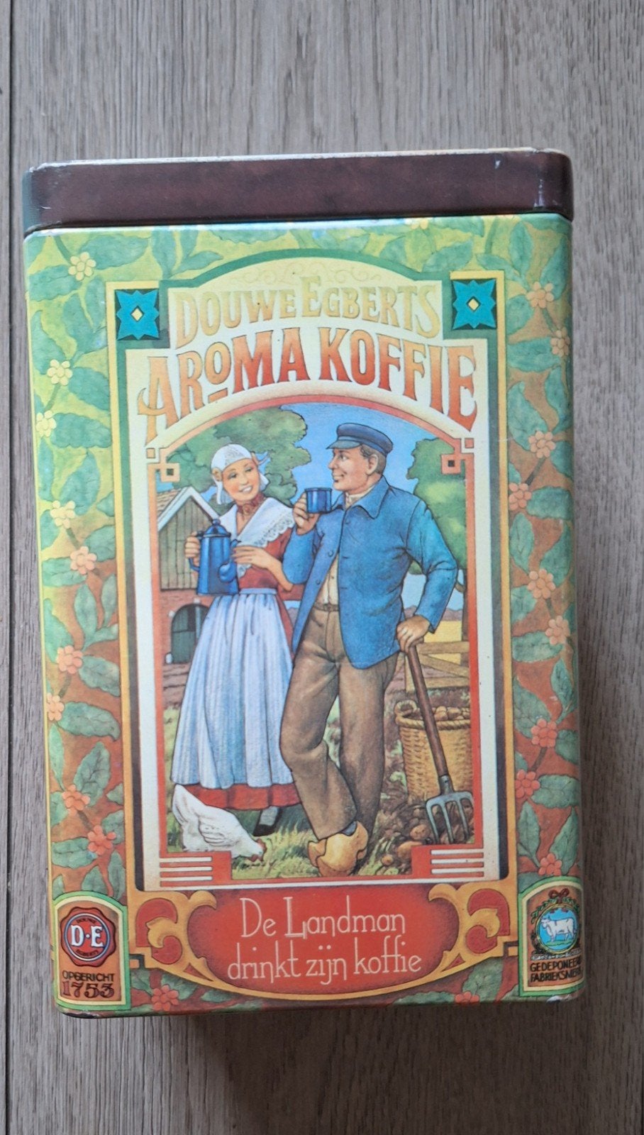 Vintage Douwe Egberts koffiebus, Ophalen of Verzenden, Gebruikt, Koffie, Douwe Egberts