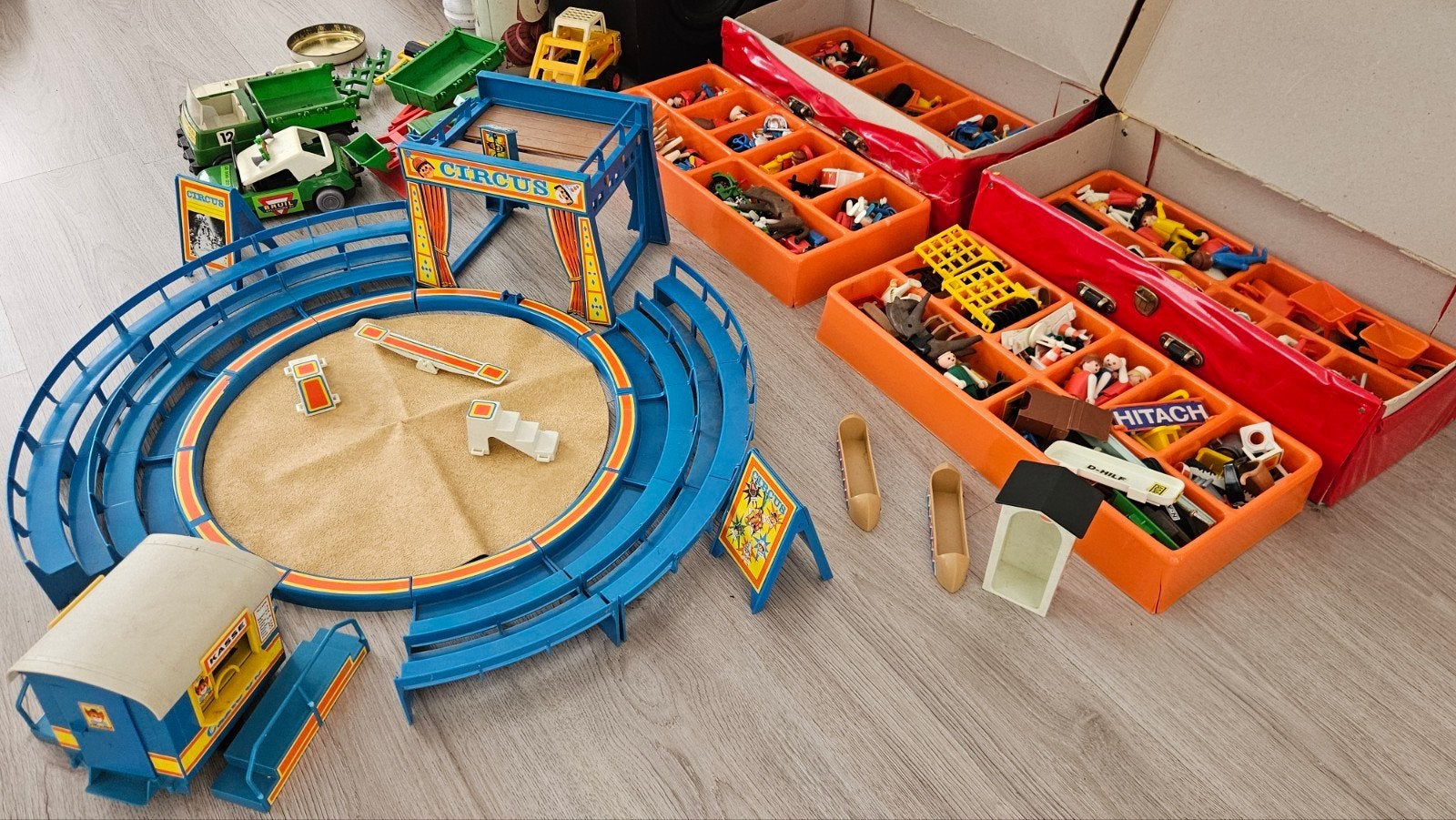 Playmobil partij oa circus 3510, Ophalen of Verzenden, Gebruikt