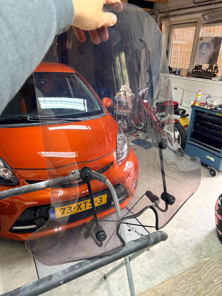 Windscherm Piaggio Zip, Fietsen en Brommers, Ophalen of Verzenden, Zo goed als nieuw, Overige typen, Piaggio