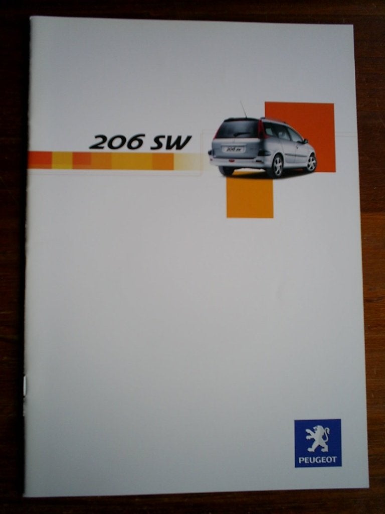 Peugeot 206 SW o.a. de GTi, Verzenden, Zo goed als nieuw, Peugeot