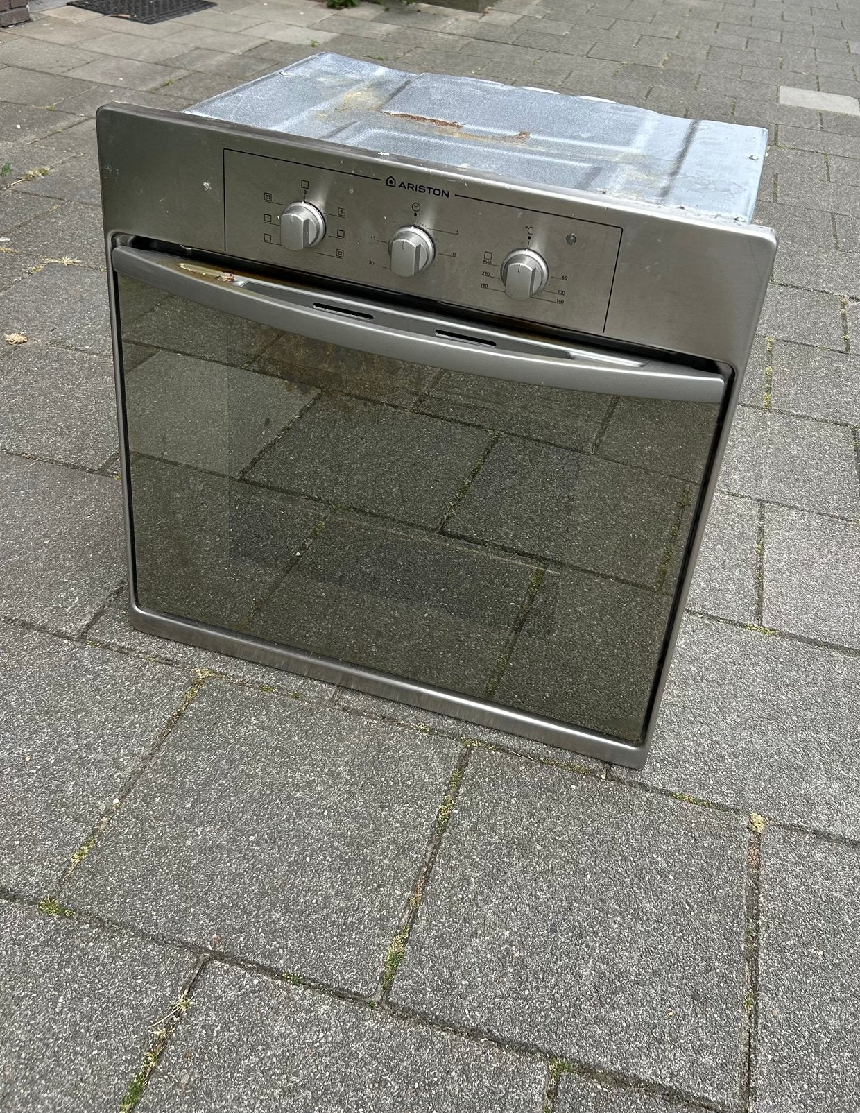 Ariston inbouw oven en grill, Witgoed en Apparatuur, Ovens, Ophalen, 45 tot 50 cm, Hete lucht, Oven met grill