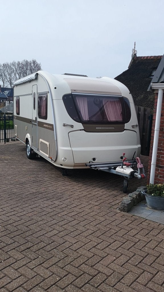 Avento 470 TF caravan, Caravans en Kamperen, Caravans, Standaardzit, Avento, Particulier, Vast bed