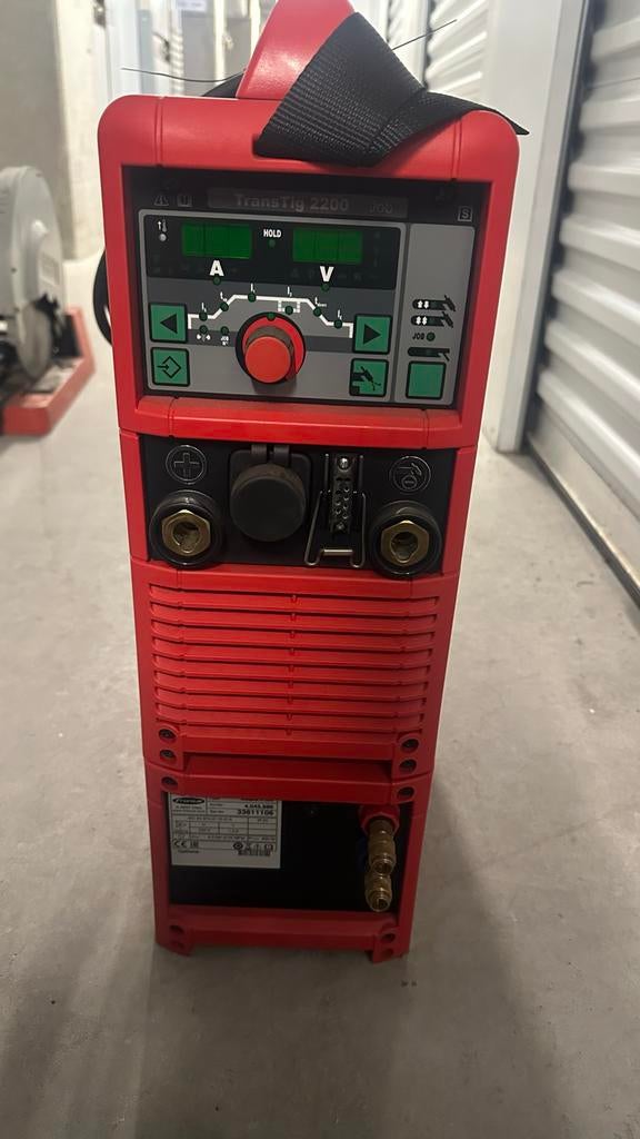 Fronius TransTig 2200 DC lasmachine watergekoeld, Ophalen, Nieuw, 150 tot 250 ampère, Tig