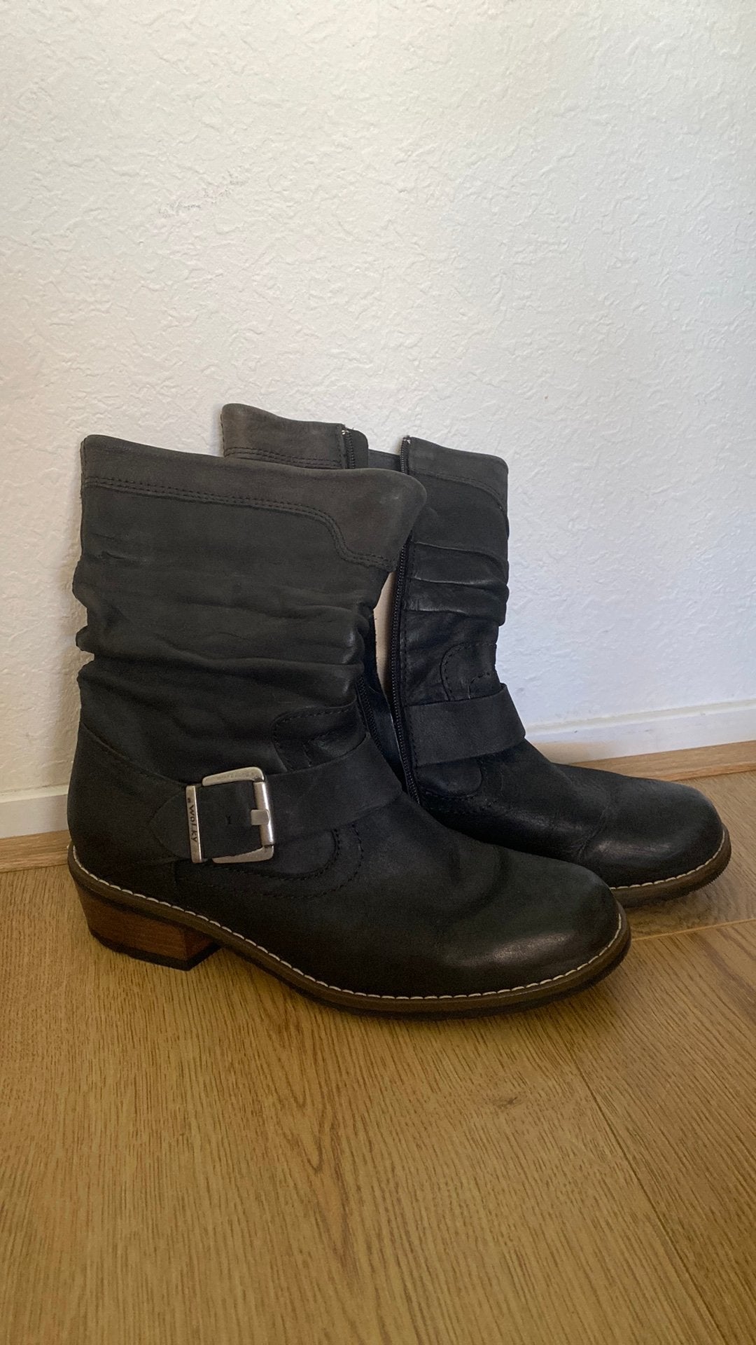 Dameslaarsjes Wolky, Kleding | Dames, Schoenen, Ophalen, Zwart, Lage of Enkellaarzen, Zo goed als nieuw