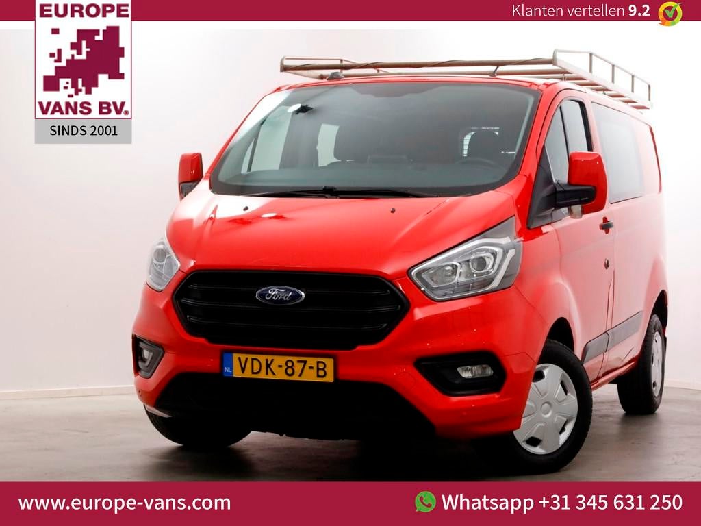 Ford Transit Custom 2.0 TDCI 130pk L1H1 Trend D.C. Airco/Nav, Auto's, Bestelauto's, Voorwielaandrijving, 15 km/l, Euro 6, 4 cilinders