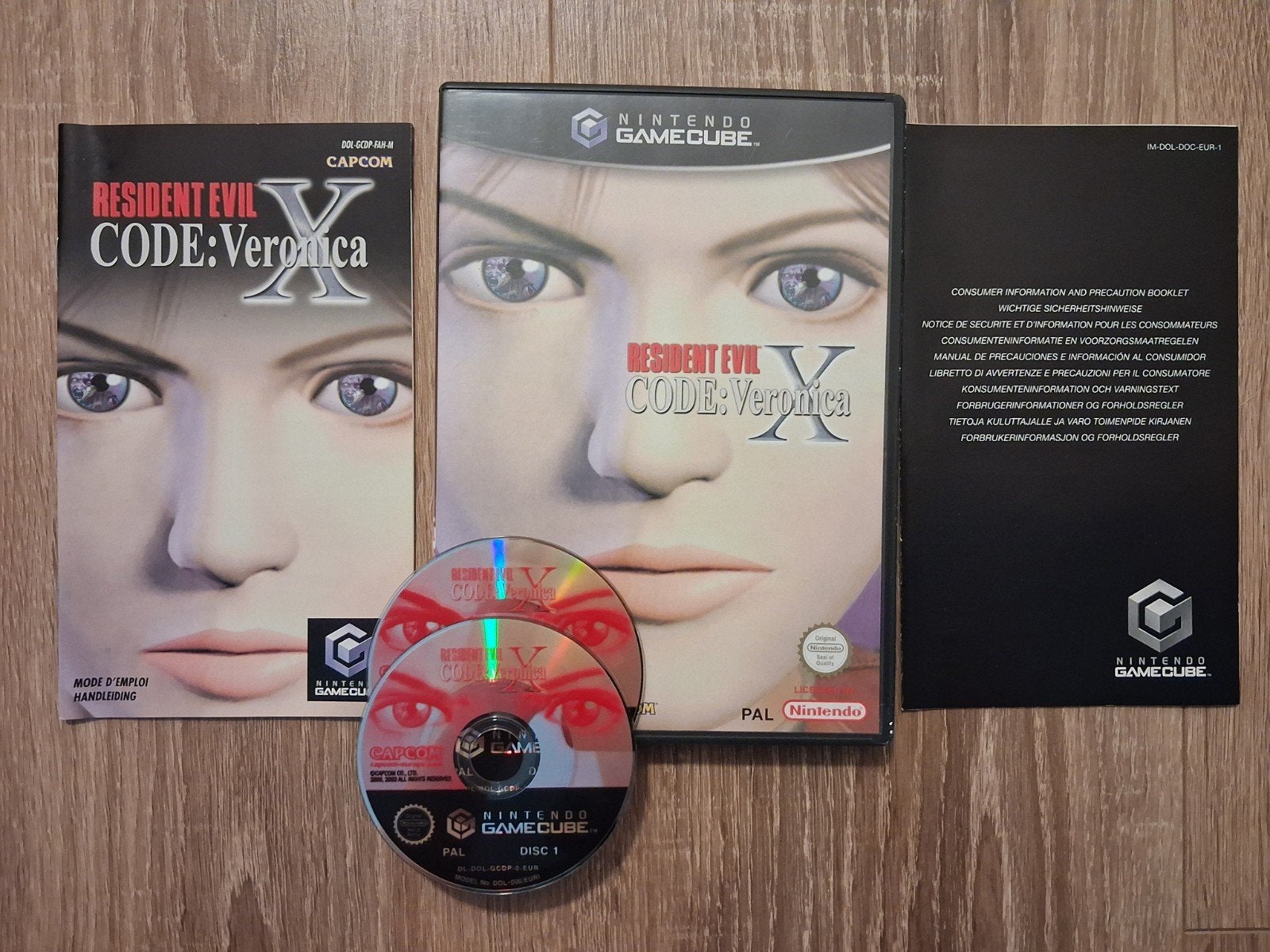 Resident Evil Code: Veronica X - Nintendo GameCube, Avontuur en Actie, Gebruikt, 1 speler, Ophalen of Verzenden