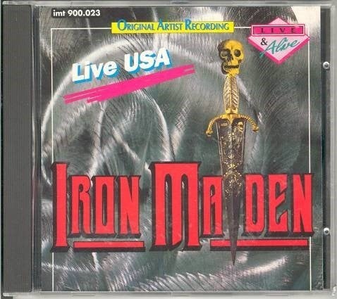 Iron Maiden – Live USA, Cd's en Dvd's, Ophalen of Verzenden, Zo goed als nieuw