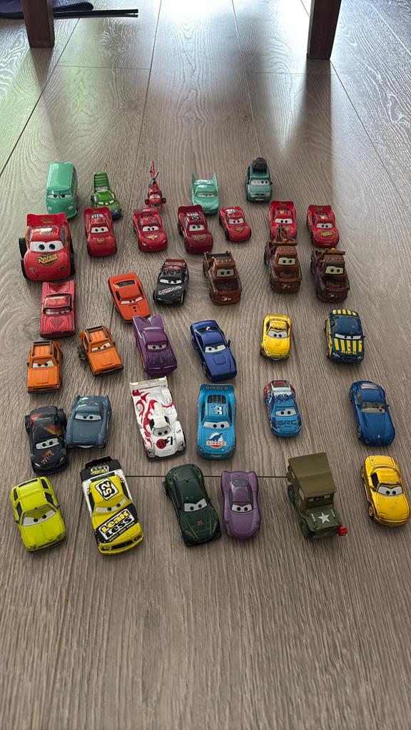 Grote collectie Disney Cars auto's, Ophalen, Gebruikt