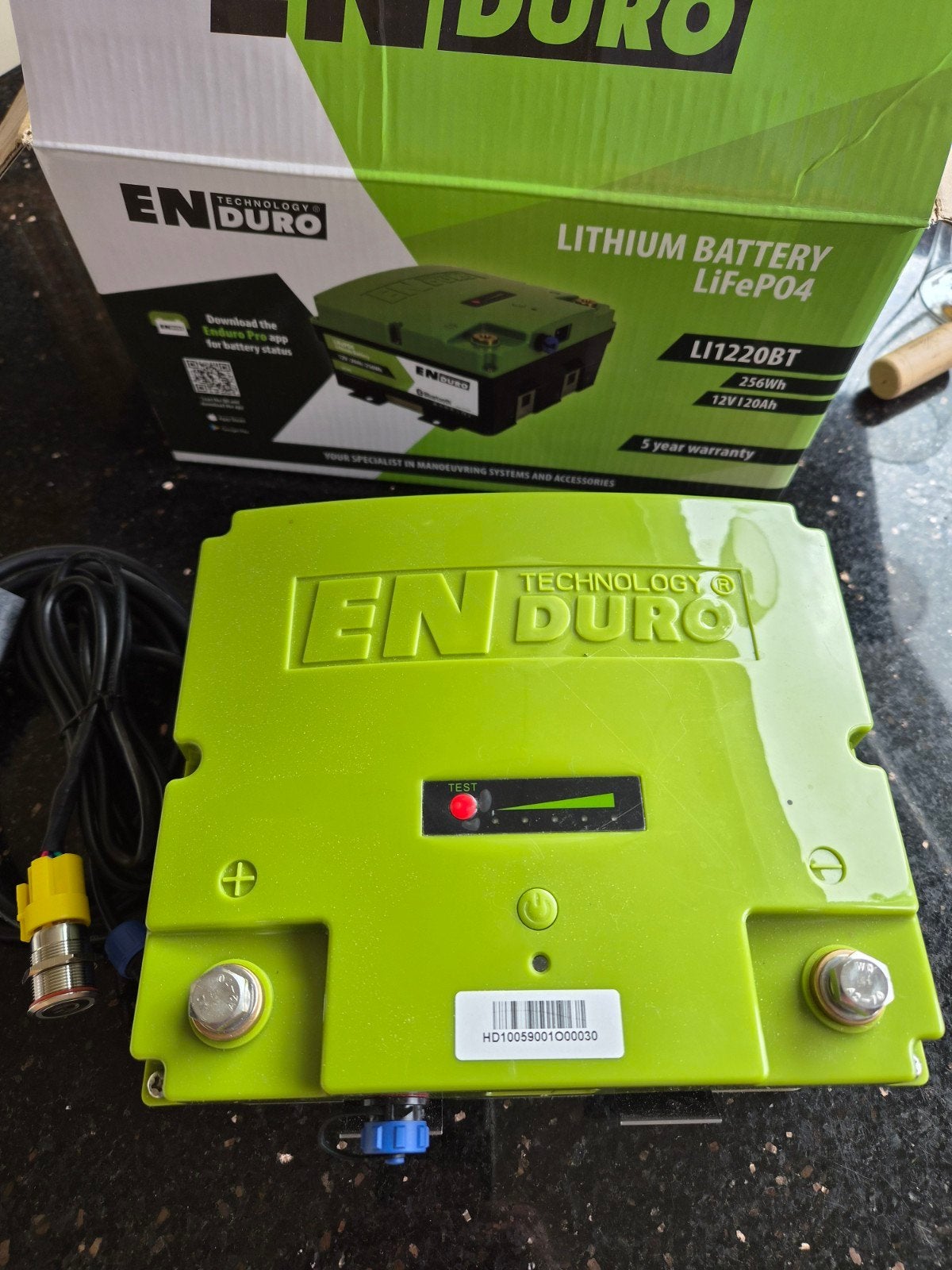 Nieuw type Enduro LI1220BT mover accu, Ophalen