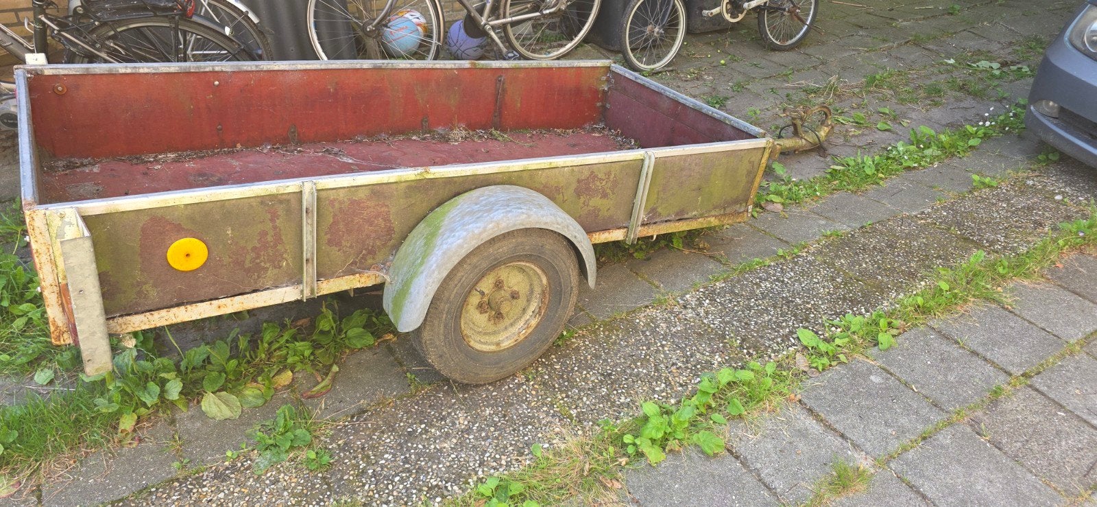 Aanhanger, Ophalen