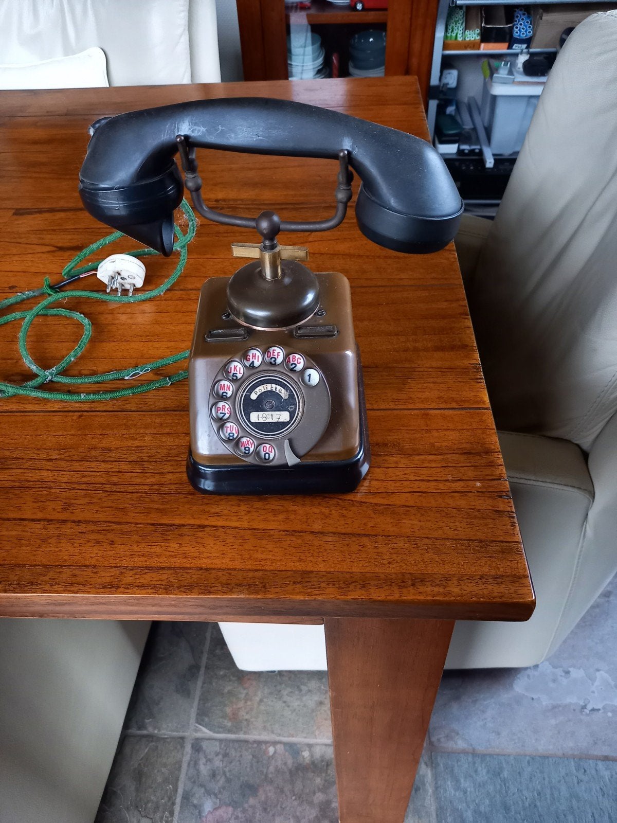 Roodkopere telefoon,, Ophalen of Verzenden