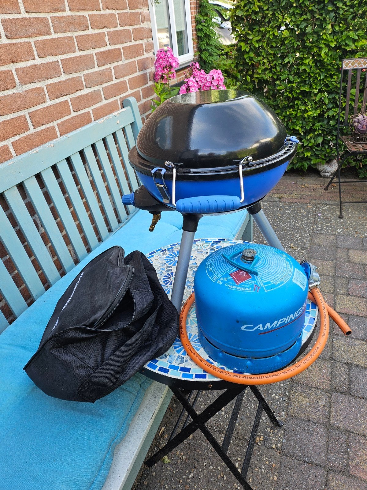 Campingaz Party Grill 400 met gasfles en draagtas, Ophalen
