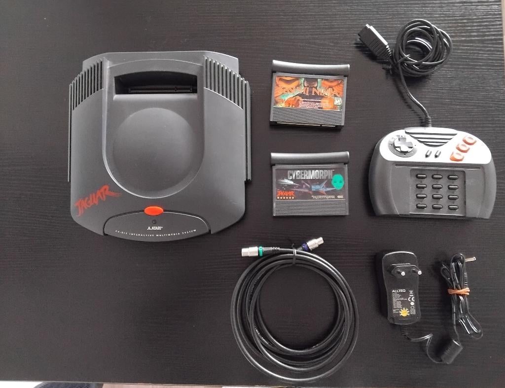 Atari Jaguar, Spelcomputers en Games, Spelcomputers | Atari, Ophalen, Atari Jaguar, Met 1 controller, Gebruikt