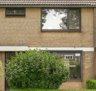 Buitenkozijnen en deuren met dubbele beglazing, Doe-het-zelf en Verbouw, Kozijnen en Schuifpuien, 75 tot 150 cm, Gebruikt, Deurkozijn