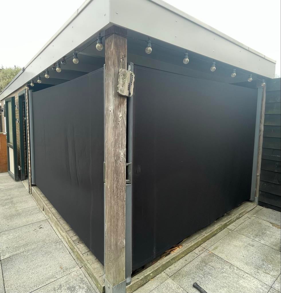 2x Tarrington House Zijluifels Antraciet 1.8x3.5m, Ophalen, Gebruikt, Overige typen, 150 tot 300 cm