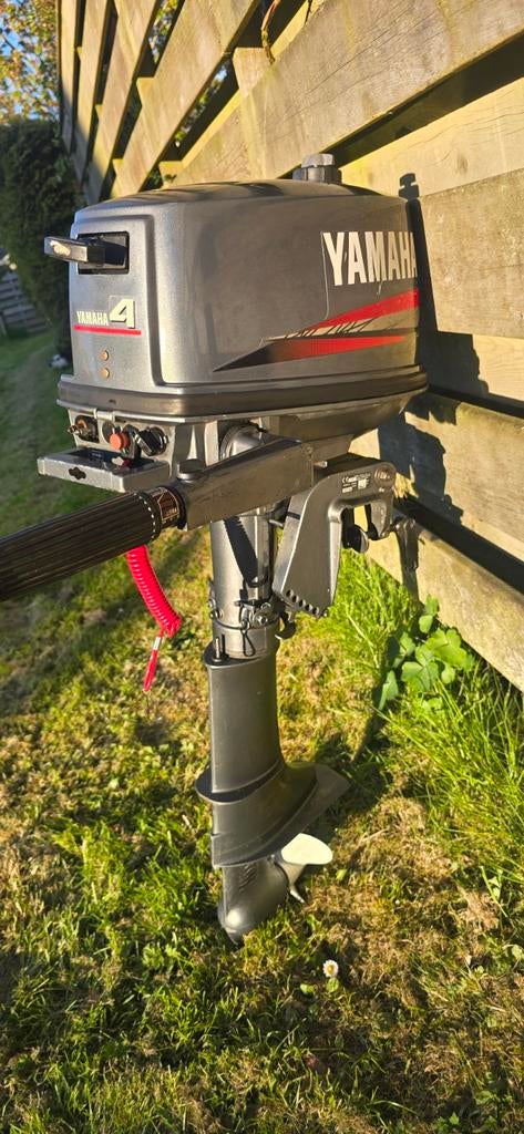 Yamaha 4 PK 2takt kortstaart, Watersport en Boten, Buiten- en Binnenboordmotoren, Ophalen, Gebruikt, Benzine, Minder dan 5 pk