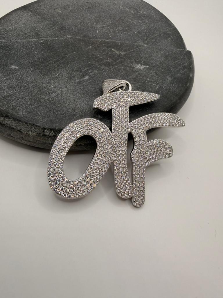 925 zilveren OTF hanger, Ophalen of Verzenden, Nieuw, Zilver