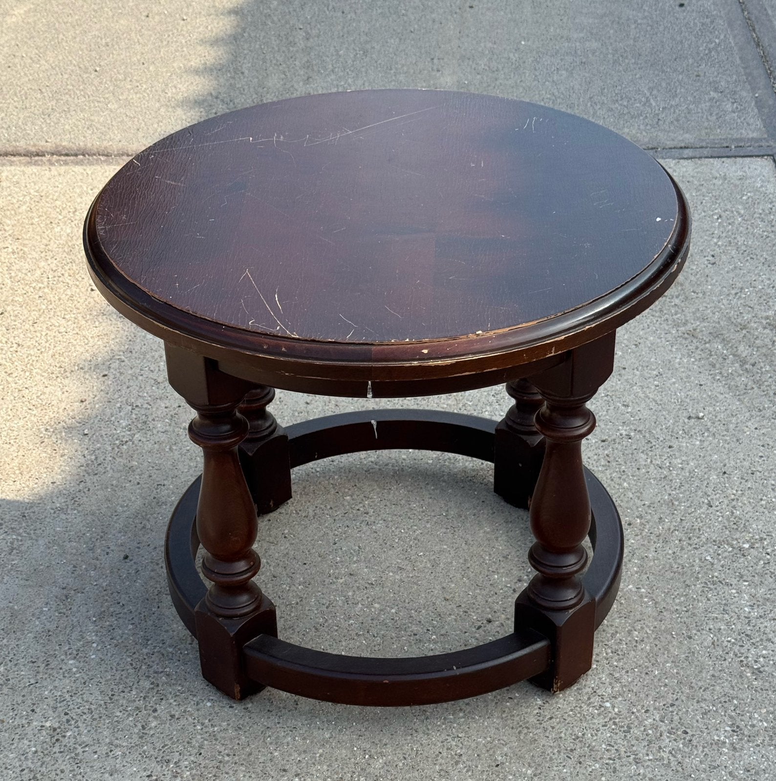 Salontafel, Ophalen
