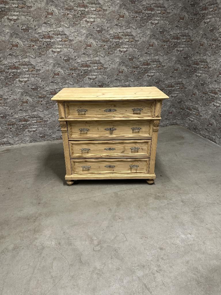 Gründerzeit commodekast nr.8797, Info@antiekgroothandel.com, 7602 RG, 50 tot 70 cm, Ophalen of Verzenden