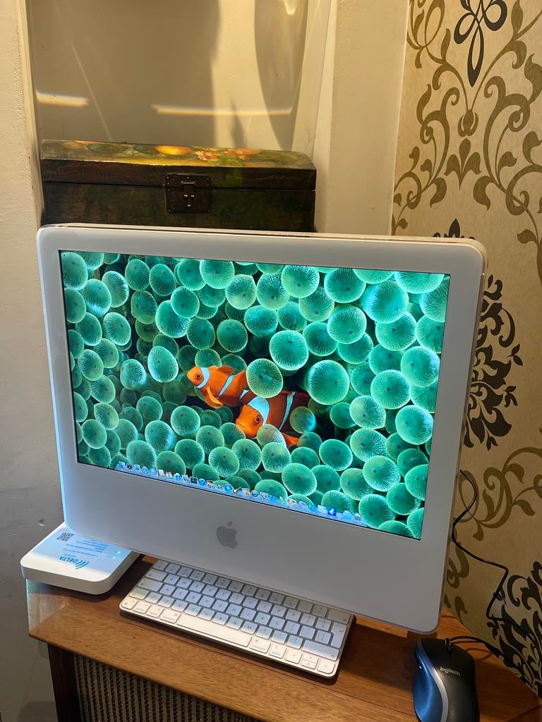 iMac G5 in nette staat - Vintage Apple computer, Witgoed en Apparatuur, Ophalen of Verzenden, Zo goed als nieuw