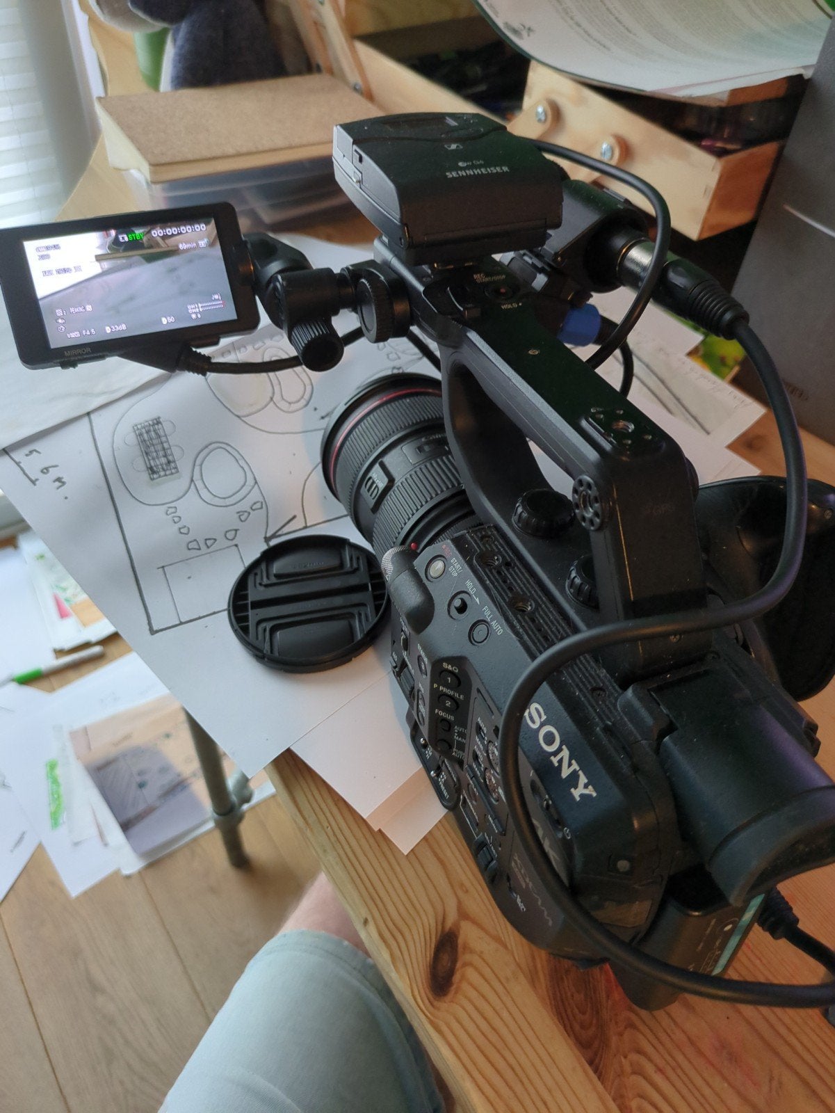 Sony PMW-FS5 4K XDCAM Camera met Canon Zoom Lens, Audio, Tv en Foto, Videocamera's Digitaal, Sony, 20x of meer, Ophalen