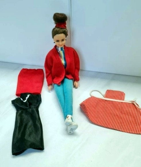 Vintage Barbiepop uit de jaren 80, Mattel-look, Verzamelen, Verzenden, Gebruikt, Pop