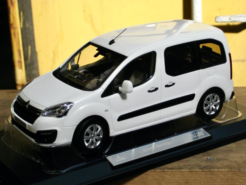 Citroen Berlingo serie 3 wit Norev Limited ed. 1:18, Ophalen of Verzenden, Nieuw, Auto, Norev