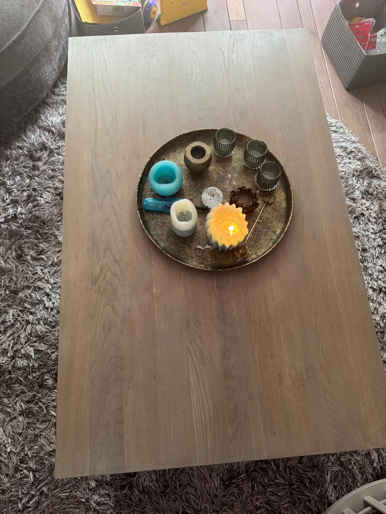 Salon tafel, Ophalen, Gebruikt, 100 tot 150 cm, 50 tot 100 cm