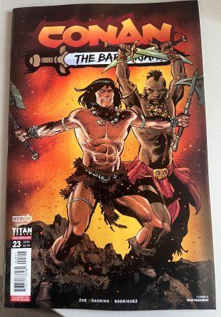 Conan the Barbarian #23 diverse covers (Titan Comics), Eén comic, Amerika, Nieuw, Ophalen of Verzenden