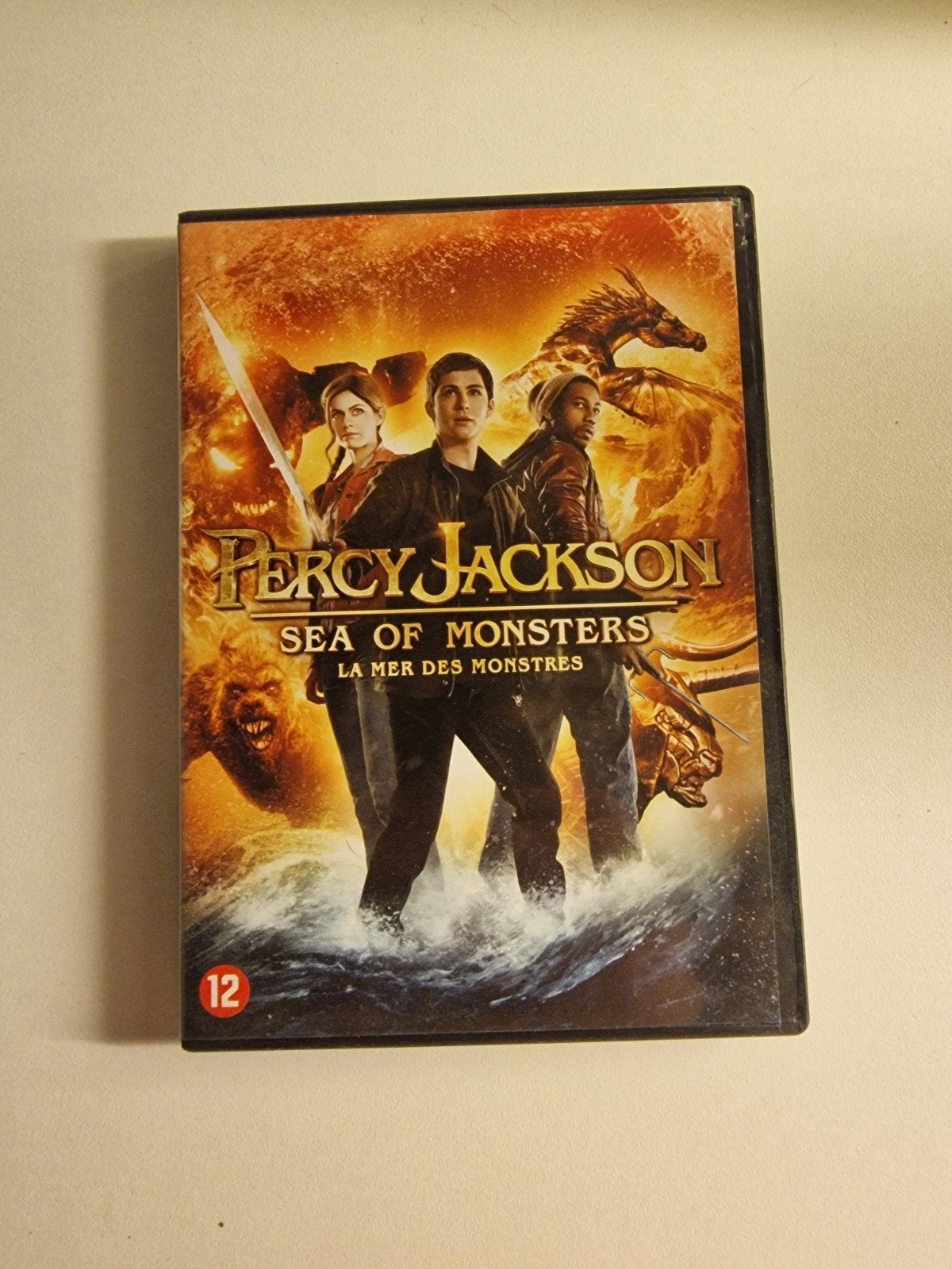 Percy Jackson: Sea of Monsters dvd, Gebruikt, Nederlands, Fantasy, Ophalen of Verzenden