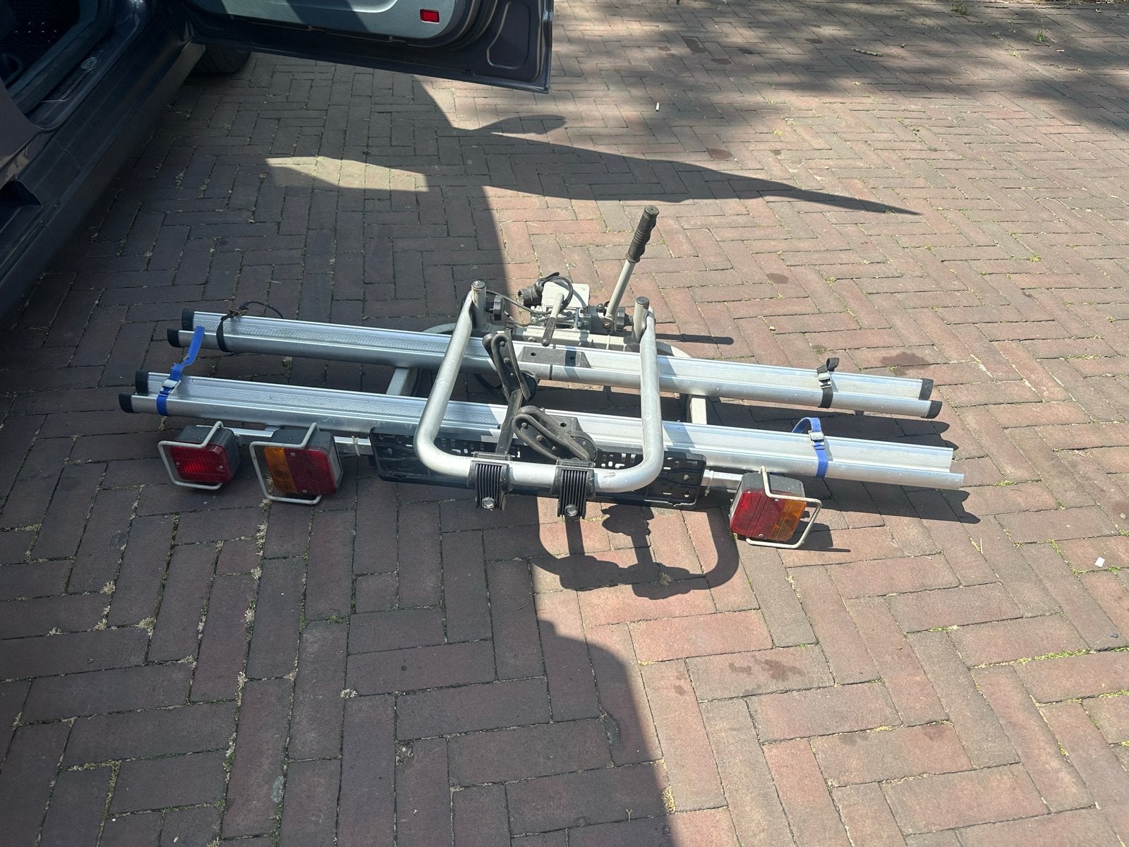 Stevige Fietsendrager voor Trekhaak - Geschikt voor 2 Fietse, Ophalen of Verzenden, 2 fietsen, Gebruikt, Trekhaakdrager