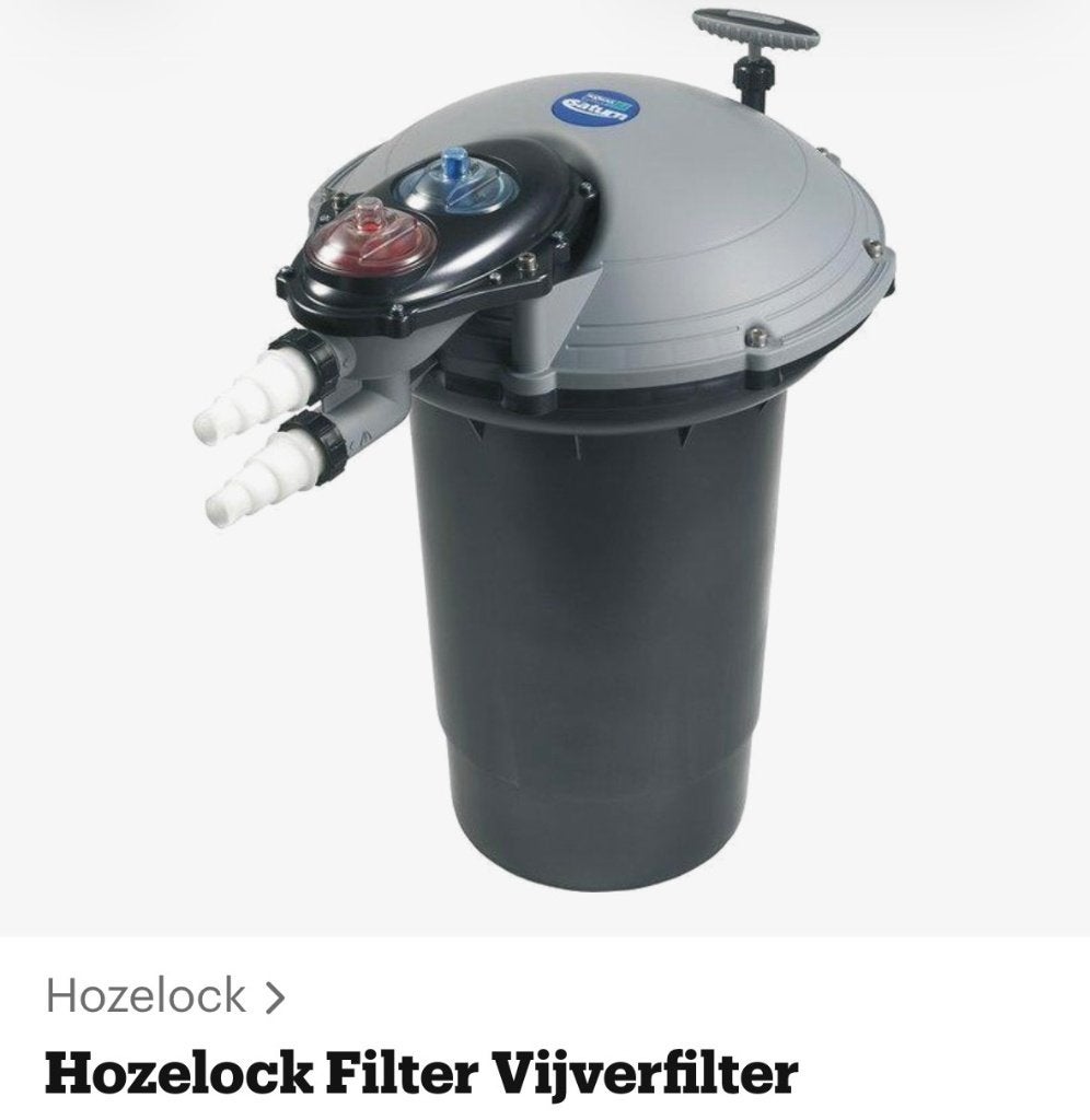 DRUKFILTER (voorfilter) HAZELOCK 1260-1540, Ophalen, Gebruikt, Vijverfilter