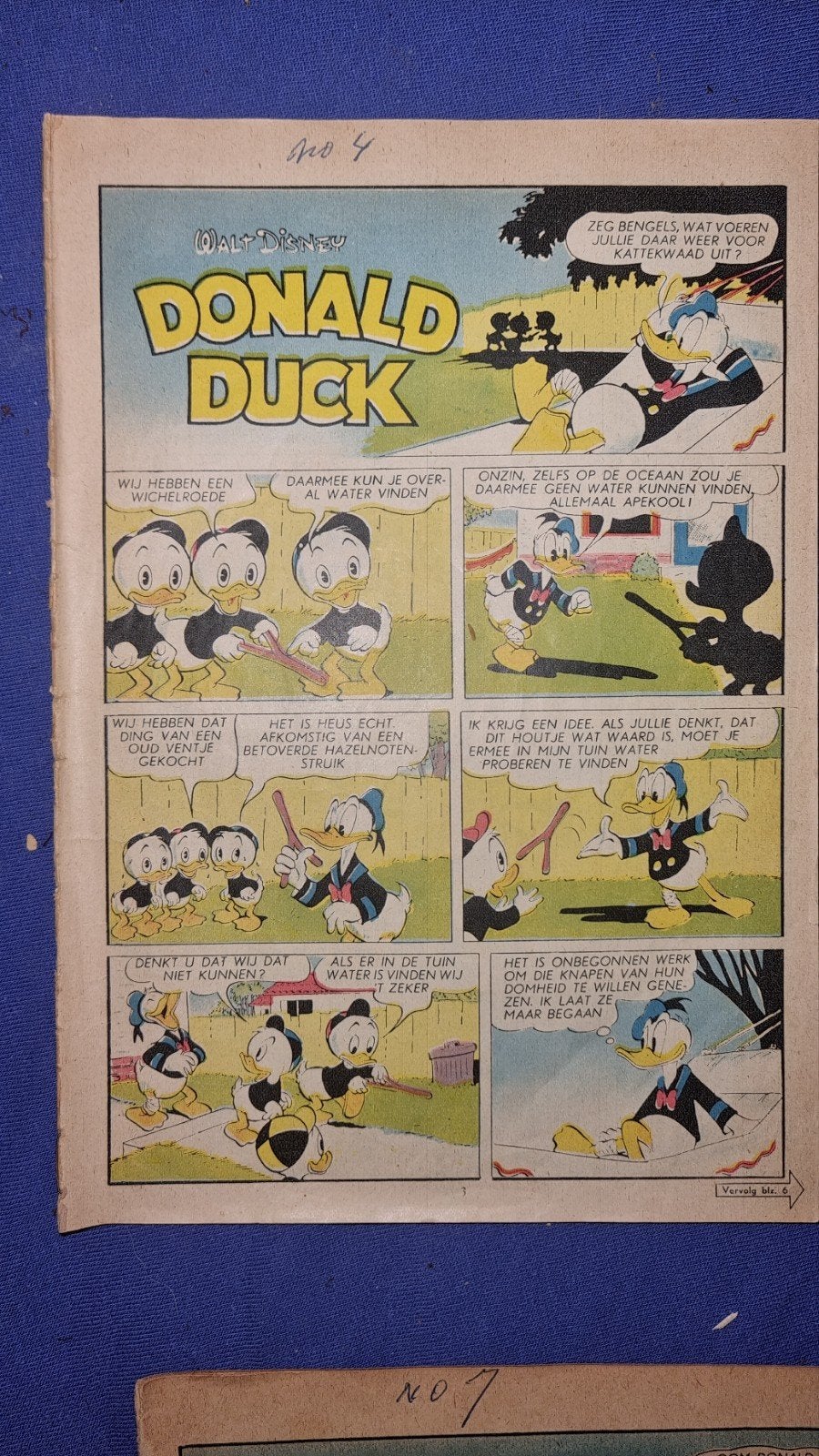 Donald Duck Weekblad 1952 no.4, Ophalen of Verzenden, Gelezen, Walt Disney