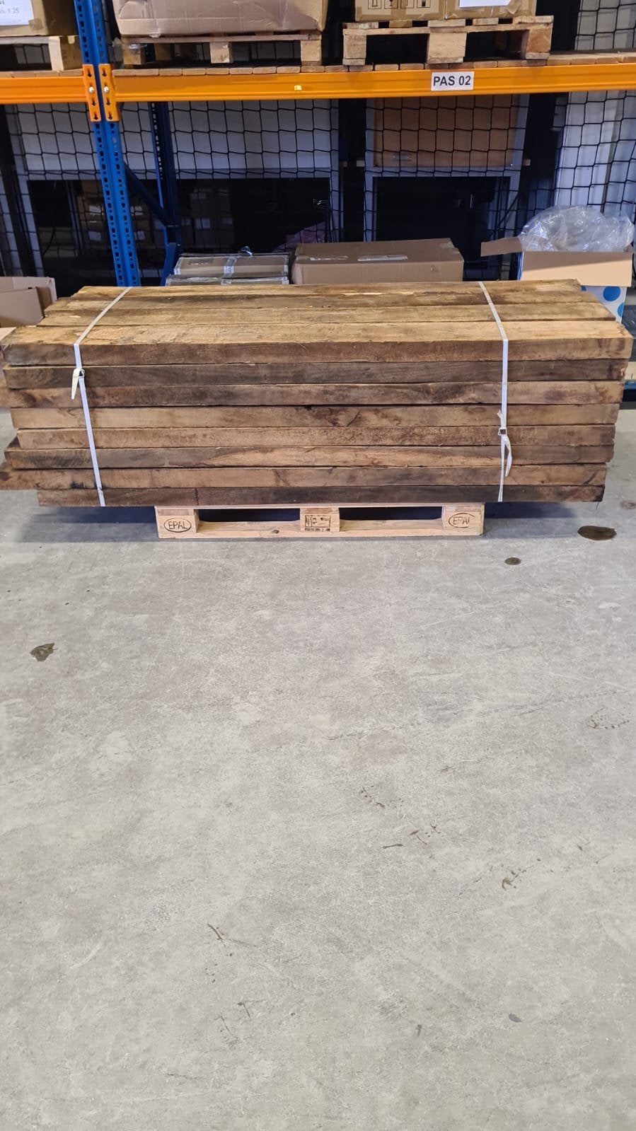 Eiken balken en planken - Diverse afmetingen, Ophalen, Gebruikt, Eiken, 200 tot 250 cm