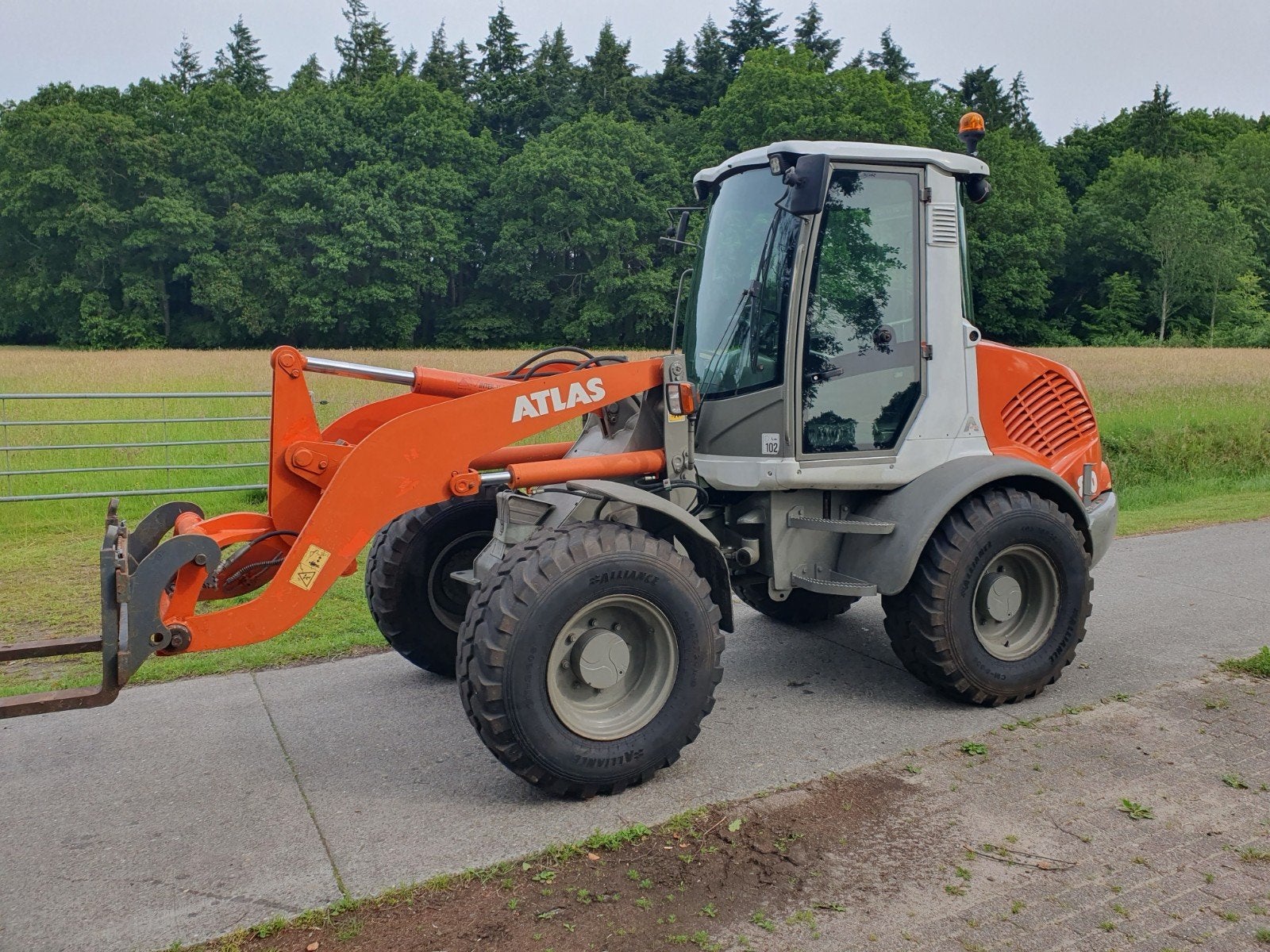 Zeer nette Atlas AR80 shovel snelloper, Ophalen, Wiellader of Shovel