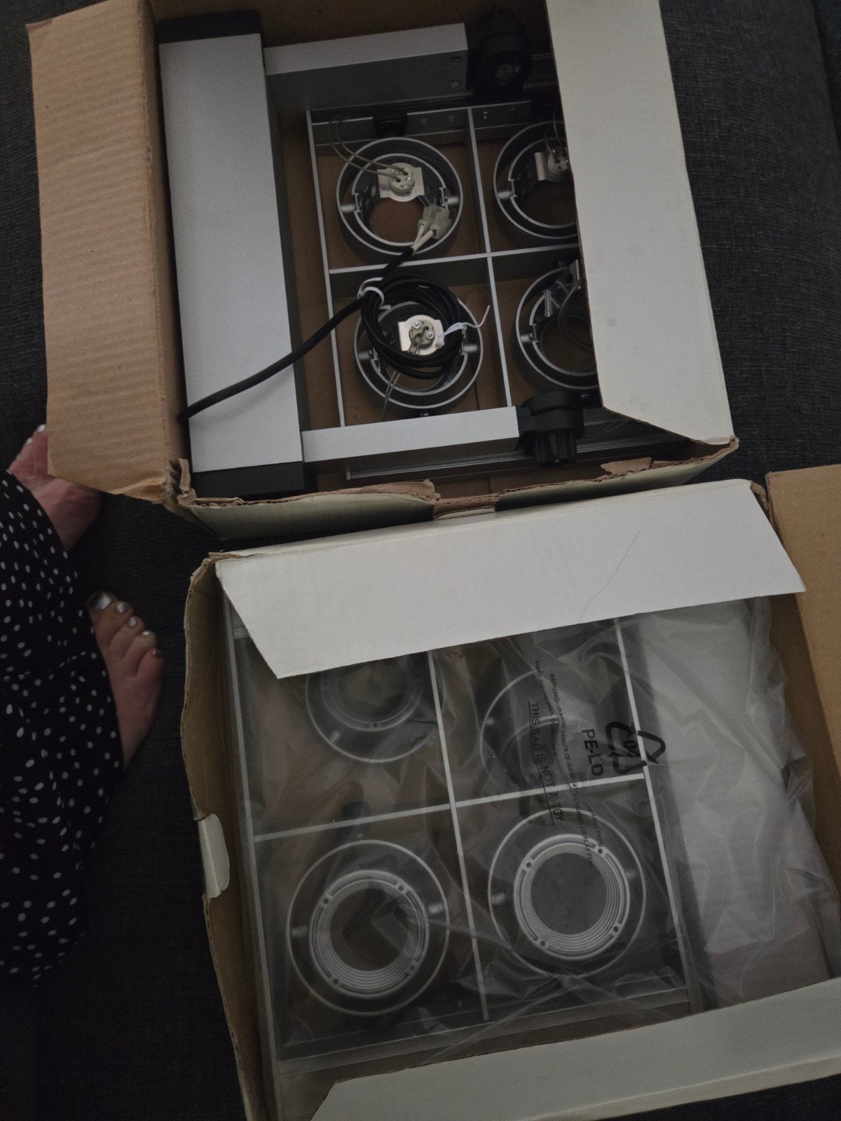 L&S Studios Quadro 12V Inbouwspots - 2 stuks, Overige merken, Inclusief bevestigingsmateriaal, Nieuw, Ophalen of Verzenden