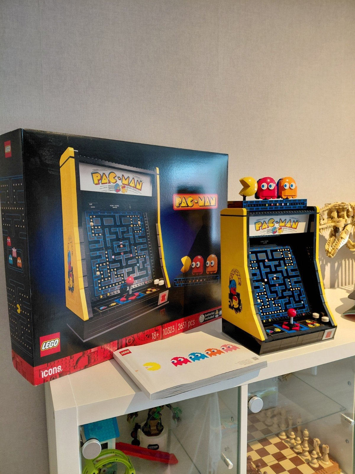 LEGO Icons 10323 PAC-MAN Arcade, Ophalen of Verzenden, Zo goed als nieuw