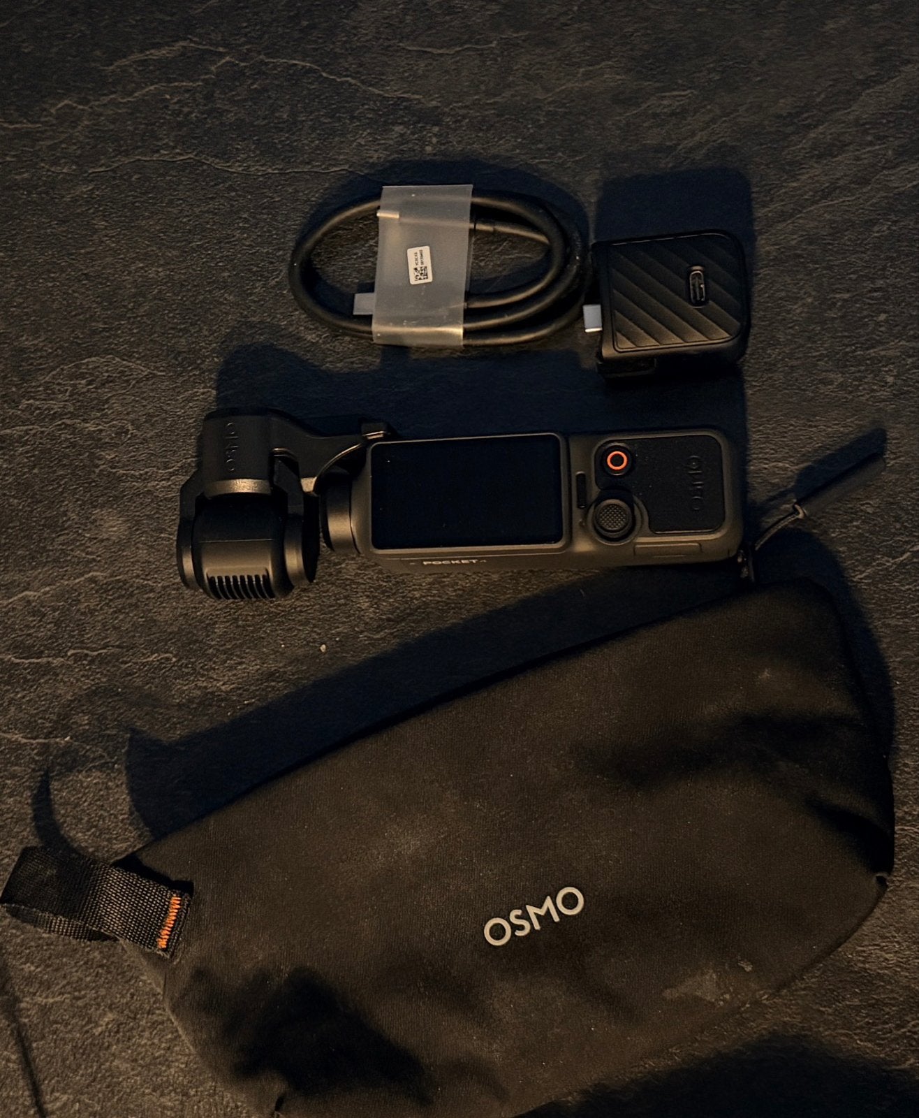 DJI Osmo Pocket 4 Creator Combo - Zo goed als nieuw, Overige soorten, Minder dan 8x, Zo goed als nieuw, Externe microfoon
